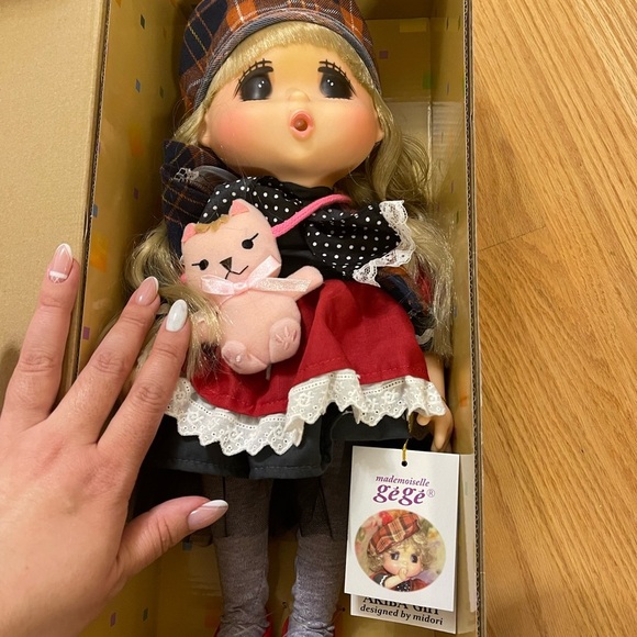 NWT MADEMOISELLE Gege Akiba Japanese 15" DOLL - Picture 4 of 7